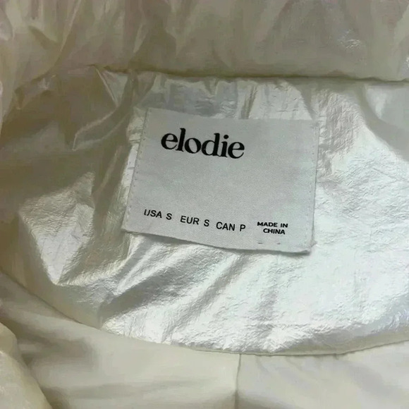 Elodie Pearlescent cropped jacket - Picture 5 of 6